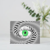 CARTE POSTALE YEUX HYPNOTIQUE - HYPNOTISTE (Debout devant)
