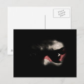 Carte Postale Yeux Noirs (Devant / Derrière)