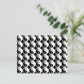 Carte Postale Yin et Yang Motif (Debout devant)