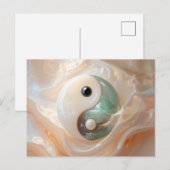 Carte Postale YIN ET YANG - Yijing (Devant / Derrière)