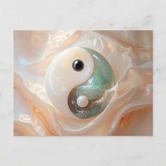 Carte Postale YIN ET YANG - Yijing (Devant)