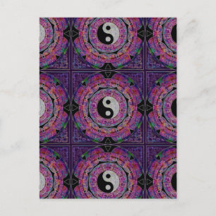 Carte Postale Yin Yang
