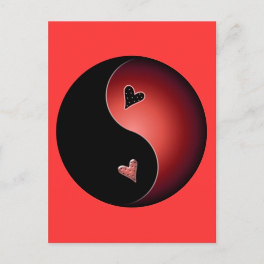Carte Postale yin yang (Devant)