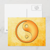 Carte Postale Yin Yang (Devant / Derrière)