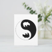 Carte Postale Yin Yang (Debout devant)