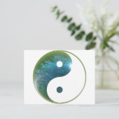 Carte Postale Yin Yang Abstact 1 (Debout devant)