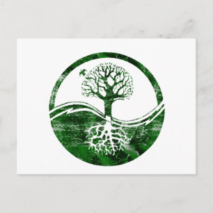 Carte Postale Yin Yang Tree
