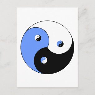 Carte Postale Yin Yang Yong
