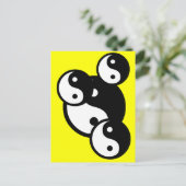 Carte Postale ying yang (Debout devant)