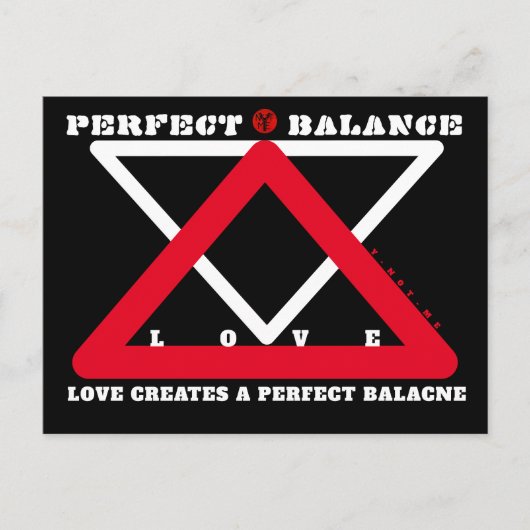 Carte postale YNOTME PERFECT BALANCE 4b3 (Devant)
