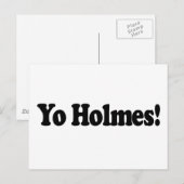 Carte Postale Yo Holmes (Devant / Derrière)
