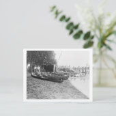 Carte Postale Yocum Canoe House, Arlington Beach Park (Debout devant)