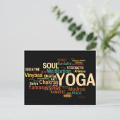 Carte postale YOGA (Debout devant)