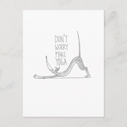 Carte Postale Yoga (Devant)