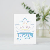 Carte Postale Yoga (Debout devant)