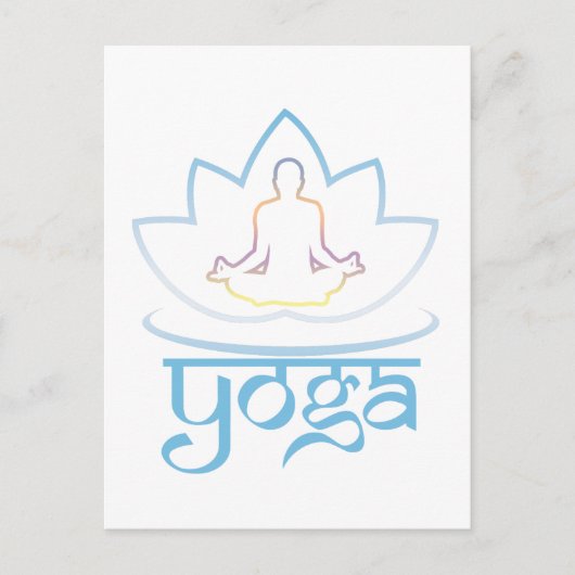 Carte Postale Yoga (Devant)