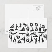 Carte Postale Yoga (Devant / Derrière)