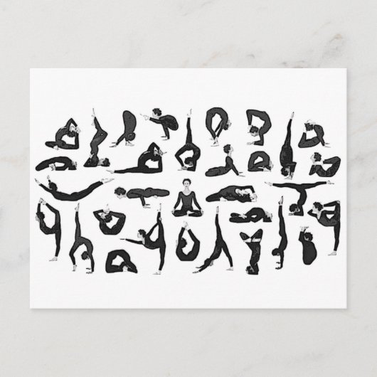 Carte Postale Yoga (Devant)