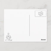 Carte Postale Yoga (Dos)