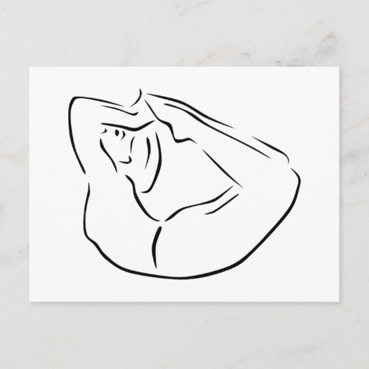 Carte Postale Yoga (Devant)