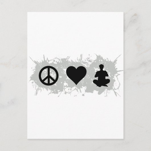 Carte Postale Yoga 2 (Devant)