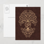 Carte Postale Yoga Brown (Devant / Derrière)