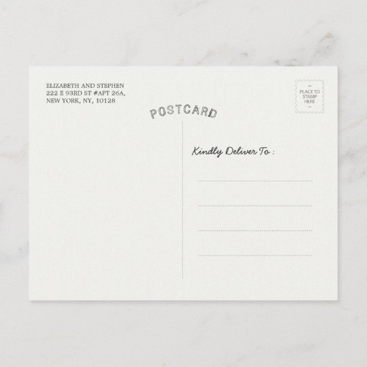 Carte Postale Yoga Enseignant Soleil Salutation Moitié Lune Pose (Dos)