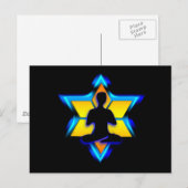 Carte Postale Yoga juif (Devant / Derrière)