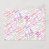 Carte Postale Yoga Lover (Devant)
