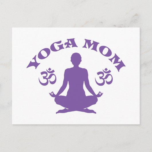 Carte Postale Yoga Maman (Devant)