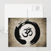 Carte postale Yoga & méditation (Devant / Derrière)
