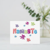 Carte Postale Yoga Namaste (Debout devant)