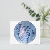 Carte Postale Yoga Nuages extérieurs (Debout devant)