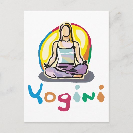 Carte Postale Yogini (Devant)