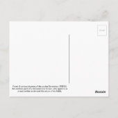 Carte Postale Yokai Dorotabou (Mud Zombie) (Dos)