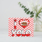 Carte Postale Yolo, CA (Debout devant)