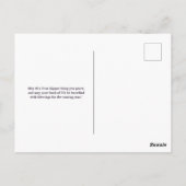 Carte Postale Yom Kippour (Dos)