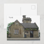 Carte postale York (Devant / Derrière)