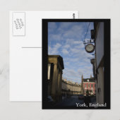 Carte Postale York, Angleterre (Devant / Derrière)