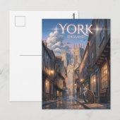 Carte Postale York Angleterre (Devant / Derrière)