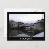 Carte Postale York, Angleterre (Devant / Derrière)