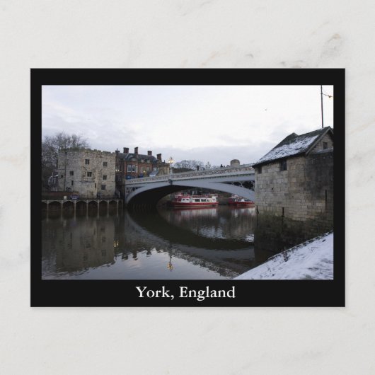 Carte Postale York, Angleterre (Devant)