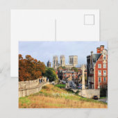 Carte Postale York, Angleterre photo pittoresque (Devant / Derrière)