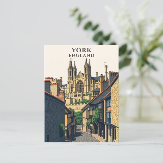 Carte Postale York Angleterre Voyage historique (Debout devant)