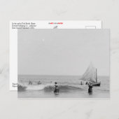 Carte Postale York Beach, Maine (Devant / Derrière)