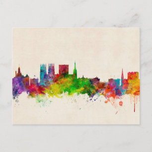 Carte Postale York England Skyline