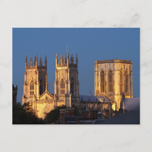 Carte Postale York Minster (Devant)