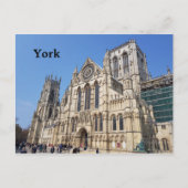 Carte Postale York Minster (Devant)