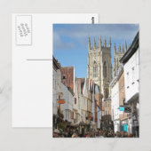 Carte Postale York Minster (Devant / Derrière)
