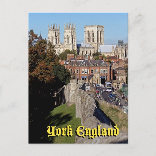 Carte Postale York Minster (Devant)